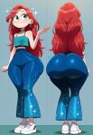 1girl ai_generated ass big_ass breasts chelsea_(ruby_gillman) disney fundoshilover101 huge_ass pixar ruby_gillman,_teenage_kraken