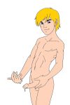  cum cum_on_hands cumdrip erection jonny_quest jonny_quest_(character) masturbation nude penis the_real_adventures_of_jonny_quest 