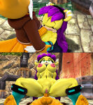 1boy 1girl anal_sex anthro archie_comics fellatio female male mikumikudance miles_"tails"_prower mina_mongoose mmd nude sega silverteam2017 sonic_the_hedgehog_(archie) sonic_the_hedgehog_(comics) sonic_the_hedgehog_(series)