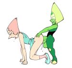 cartoon_network futanari pearl pearl_(gem) pearl_(steven_universe) peridot peridot_(steven_universe) steven_universe