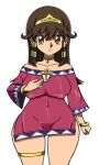 big_breasts bimbo breasts brown_hair gigantic_breasts hips huge_breasts huge_hips huge_nipples huge_thighs large_breasts nipple_bulge nipples nipples_visible_through_clothing see-through sera_(yu-gi-oh!) short_stack shortstack thick_thighs thighs transparent_clothing wide_hips yu-gi-oh! yu-gi-oh!_duel_links yu-gi-oh!_the_dark_side_of_dimensions