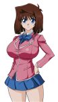 anzu_mazaki big_breasts bimbo breasts brown_hair clothed gigantic_breasts huge_breasts large_breasts mazaki_anzu school_uniform schoolgirl tea_gardner tight_clothing tight_shirt yu-gi-oh! yu-gi-oh!_duel_links yu-gi-oh!_duel_monsters zahkey