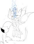 2boys breathplay bubbles byondrage cub fins fox male miles_&quot;tails&quot;_prower nude original rage_(byondrage) sega sonic_(series) sonic_the_hedgehog_(series) underwater vulpine