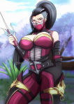 1girl 1girl athletic athletic_female big_ass big_breasts big_breasts big_breasts black_hair breasts breasts bust curvaceous curves curvy curvy_figure dark_hair digital_media_(artwork) edenian female_focus fit fit_female hips hourglass_figure huge_ass huge_breasts kunoichi large_ass legs light-skinned_female light_skin lips mature mature_female midway midway_games mileena mortal_kombat mortal_kombat_1_(2023) msdeath666 ninja outworld princess slim_waist tarkatan thick thick_hips thick_legs thick_thighs thighs voluptuous waist wide_hips