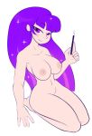 bhloopy breasts dc_comics dc_super_hero_girls high_resolution nude purple_eyes purple_hair wand zatanna zee_zatara