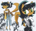  anthro coolerinker inker_comics inkershike kitty_katswell multiple_views t.u.f.f._puppy 