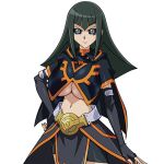 big_breasts bimbo breasts carly_carmine carly_nagisa corruption gigantic_breasts green_hair huge_breasts large_breasts underboob yu-gi-oh! yu-gi-oh!_5d&#039;s yu-gi-oh!_duel_links