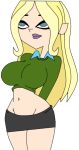 1girl blonde blonde_hair cartoon_network dawn_(tdi) navel tagme total_drama total_drama:_revenge_of_the_island total_drama_island vanilladream34