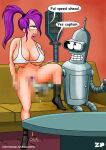  bender_bending_rodriguez big_ass big_breasts futurama sci-fi squirting turanga_leela zepastilha 