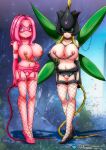  2_girls anthro anthro_only anthrofied bancholillymon bbmbbf bdsm_gear bondage bondage_outfit bracelet bracelets diamond_level digihentai digimon digimon_(species) digimon_adventure dominatrix domino_mask female_focus female_human fishnet_stockings fishnets human masked_girl mimi_tachikawa multiple_girls nipple_chain nipple_piercing nipples nude nude_male palcomix pietro&#039;s_secret_club spiked_anklet stockings stockings stockings_only studd studded_bracelet studded_collar whip whip_marks 