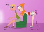  1girl candace_flynn disney helix human jeremy_johnson male nipples phineas_and_ferb tagme 