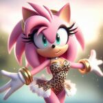  ai_generated amy_rose fanart hedgehog_girl mobian_(species) mobians.ai tagme 