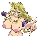 big_breasts bimbo blonde_hair breasts gigantic_breasts huge_breasts huge_nipples kujaku_mai large_breasts mai_kujaku mai_valentine naked nipples nude yu-gi-oh! yu-gi-oh!_duel_links yu-gi-oh!_duel_monsters