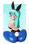  1girl 1girl ass ass_focus attractive beautiful_female beautyful big_breasts bitch blue_hair bodysuit breasts bulma bunny bunny_ears dragon_ball dragon_ball_(classic) excited excited_for_sex exhibitionism female_focus female_pervert female_pov female_pubic_hair female_sub hooker long_hair perfect perfection pervert prostitute prostitution provocating provocative sex_invitation sexually_suggestive submission 