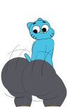 1boy 2024 anthro ass ass_focus asscheeks big_ass big_ass_(male) big_ass_cheeks bisexual bisexual_male bottomless bubble_ass bubble_butt buttcheeks caked_up cartoon_network cat child_bearing_hips dat_ass dat_butt edit eyebrows fat_ass fat_ass_femboy felid feline felis femboy fur furry gumball_watterson half-clothed jiggling_ass large_ass male male_ass male_focus motion_lines motion_outline obsuniq plump_ass plump_butt round_ass smile tail the_amazing_world_of_gumball thick thick_ass thick_hips thick_thighs topless twerk twerking twerking_position wide_ass wide_hips