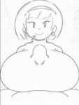  1boy 1girl 2d 2d_(artwork) 2d_animation 2d_artwork amelia_n animated animated_gif balls beat_banger big_breasts big_penis boobjob cinderace clothed_female_nude_male female_focus gif huge_breasts huge_cock male_pov nintendo nintendo_switch paizuri paizuri_under_clothes pokemon sketch straight toriel_beat_banger 