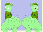 2024 2boys anthro army_jacket ass ass_focus asscheeks bear beret big_ass big_ass_(male) big_ass_cheeks bisexual bisexual_male bottomless bubble_ass bubble_butt buttcheeks caked_up camo_clothing child_bearing_hips competition dat_ass dat_butt duo eyebrows fangs fat_ass fat_ass_femboy femboy flippy flippy_(htf) fliqpy fliqpy_(htf) fur furry green_fur grin happy_tree_friends hat headwear jacket jiggling_ass large_ass looking_at_partner male male/male male_ass male_focus motion_lines motion_outline nude obsuniq plump_ass plump_butt reflection_in_ass round_ass smile tail teeth text thick thick_ass thick_hips thick_thighs twerk twerking twerking_position twerkoff ursid ursine valentine wide_ass wide_hips yaoi