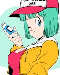  1girl absurdres breasts bulma cleavage dragon_ball dragonball_z female_only high_res medium_breasts suirann upper_body 