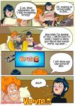  1boy1girl comic comic_page hotel_transylvania jonathan_loughran mavis_dracula sony_pictures_animation 