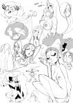  afrolatina blue_diamond_(steven_universe) breasts cartoon_network character_request colombian_female coolerinker crossover disgust_(inside_out) disney dolores_madrigal encanto inker_comics inkershike inside_out latina lilith_clawthorne peridot_(steven_universe) pixar pussy sketch steven_universe straight_hair the_owl_house tina_russo 