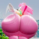 1girl 1girl 1girls 3d 3d_model 3d_render amy_rose bottomless bottomless_skirt bubble_ass bubble_butt butt_crack classic_amy_rose fat_ass fat_butt female_only hedgehog hedgehog_girl huge_ass huge_ass massive_ass massive_butt mooning playbonnie3 sega slapping_own_ass smacking_ass smacking_butt smacking_own_ass solo_female sonic_the_hedgehog_(series) spanking spanking_self sweat sweaty sweaty_ass sweaty_butt thick_ass thick_thighs upskirt white_space