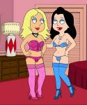  american_dad breasts cleavage crossover family_guy frost969 hayley_smith haymeg make_over_meg meg_griffin 