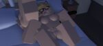 1boy 1girl 3d after_sex ass breasts catgirl cowgirl_position cum_on_face fellatio hyakuyen nude penis pussy roblox robloxian source_removed tagme