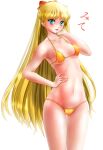 1girl adult_swim alluring beautiful bikini bishoujo_senshi_sailor_moon bishoujo_senshi_sailor_moon_r bishoujo_senshi_sailor_moon_r_the_movie bishoujo_senshi_sailor_moon_s bishoujo_senshi_sailor_moon_s_the_movie bishoujo_senshi_sailor_moon_supers bishoujo_senshi_sailor_moon_supers_the_movie blonde_hair blue_eyes cleavage cute insanely_hot miha minako_aino pin_up posing toei_animation toonami viz_media