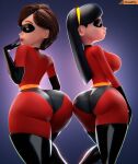 1girl 2_bodysuits 2_girls 3d aged_up ass big_ass big_breasts big_breasts big_breasts big_thighs bodysuit breasts breasts bust curvaceous curvy curvy_figure disney elastigirl fat_ass female_only helen_parr hero heroine hips hourglass_figure huge_ass huge_breasts jpeg large_ass legs light-skinned_female light_skin mature mature_female milf mother_&_daughter multiple_females multiple_girls pixar pixar_mom slim_waist smitty34 superhero superheroine the_incredibles thick thick_hips thick_legs thick_thighs thighs top_heavy violet_parr voluptuous voluptuous_female waist wide_hips wide_thighs