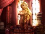 1girl 3d adult crisisbeat disney female mature nude princess rapunzel sexy sexy_girl solo tangled