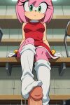 ai_generated amy_rose hedgehog_girl mobian_(species) sonic_the_hedgehog_(series) tagme