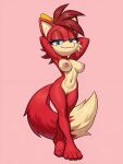 1girl 1girl 1girl ai_generated anthro barefoot bbmbbf breasts feet female_only fiona_fox looking_at_viewer mobian_(species) mobius_unleashed navel nipples nude palcomix pussy sega sega sonic_the_hedgehog_(series) toon.wtf