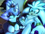 1boy 1girl blaze_the_cat blueast feline fellatio female hedgehog interspecies male nsfw nude sega silver_the_hedgehog sloppy_blowjob sonic_the_hedgehog_(series)