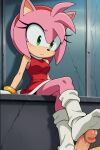 ai_generated amy_rose hedgehog_girl mobian_(species) sonic_the_hedgehog_(series) tagme