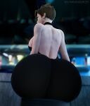 1girl 1girl 1girls 3d accessory alternate_body_type alternate_breast_size alternate_version_available ass ass_bigger_than_head ass_focus back back_muscles back_view backless_dress backless_outfit bar bar_stool big_ass big_ass big_breasts black_dress bottom_heavy breasts bubble_ass bubble_butt butt_bigger_than_head child_bearing_hips clothed clothing club curvaceous curvaceous_body curvaceous_figure curvy curvy_body curvy_female curvy_figure dress ear_piercing earring earring earrings enormous_ass fat_ass female_only hips hips_wider_than_shoulders hoop_earrings huge_ass huge_ass hyper hyper_ass indoors jewelry large_ass light-skinned_female light_skin looking_away looking_to_the_side massive_ass muscle nude_version_available overwatch overwatch_2 round_ass round_butt selfmindsources short_hair sideboob sitting sitting_on_stool solo_female solo_focus spiky_hair stool thick_ass thick_butt tomboy toned_back tracer voluptuous_female wide_ass wide_hips yellow_eyes