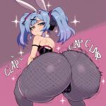 1girl ai_generated amiamia ass big_ass breasts bunnysuit goghkunn hatsune_miku_(rabbit_hole) huge_ass miku_hatsune rabbit_hole_(deco*27) rabbit_hole_(vocaloid) twerking vocaloid