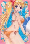 1girl adult_swim alluring aoi beautiful bikini bishoujo_senshi_sailor_moon bishoujo_senshi_sailor_moon_r bishoujo_senshi_sailor_moon_r_the_movie bishoujo_senshi_sailor_moon_s bishoujo_senshi_sailor_moon_s_the_movie bishoujo_senshi_sailor_moon_supers bishoujo_senshi_sailor_moon_supers_the_movie blonde_hair blue_eyes cleavage cute insanely_hot minako_aino pin_up posing toei_animation toonami viz_media
