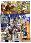 comic furry issue_1 pleasure_bon_bon raccoon_business tagme