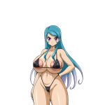 aqua_hair areola big_areola big_areolae big_breasts big_nipples bikini bimbo blue_hair breasts erect_nipples erect_nipples_under_clothes gigantic_areola gigantic_areolae gigantic_breasts gigantic_nipples huge_areola huge_areolae huge_breasts huge_nipples hyper_areola hyper_areolae kamijou_haruka large_areola large_areolae large_nipples long_hair massive_breasts nanahara_(artist) nipple_bulge nipples swimsuit tiadosia_kallister yu-gi-oh! yu-gi-oh!_duel_links yu-gi-oh!_sevens