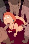 alluring erect_penis family_guy fellatio gif lois_griffin no_panties