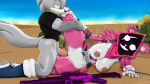 1boy 1girl adam_the_wolf anthro crossover female fortnite male mikumikudance mmd nude pink_skin raven_team_leader sex silverteam2017 sonic_the_hedgehog_(series) vaginal_penetration