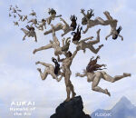 1boy 6+girls anus armpits arms_at_sides arms_up ass back bare_back barefoot big_ass big_breasts black_hair blonde_female blonde_hair breast_grab breasts breasts_apart brown_hair cleavage closed_eyes collarbone completely_nude completely_nude_female completely_nude_male day english_text erection feet fellatio fffm_foursome ffm_threesome floating_hair flook flook_(artist) flying foursome from_below grabbing grabbing_another's_breast grabbing_breasts grin handjob hanging_breasts harem head_back hetero kissing legs legs_together long_hair love medium_breasts mountain multiple_girls navel neck nipples nude nude_female nude_male open_mouth oral oral_sex original original_character outdoor_nudity outdoor_sex outside outstretched_arms parted_lips penis pussy reaching_out romantic romantic_trio sex short_hair sky smile spread_arms spread_legs standing straight_hair testicle text thighs threesome trio trio_focus uncensored