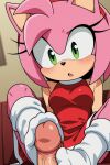 ai_generated amy_rose hedgehog_girl mobian_(species) sonic_the_hedgehog_(series) tagme