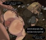 1boy 1girl 1girls abs abuse_of_power anal anal_penetration anal_rape anal_sex ass attack_on_titan big_ass blonde_hair bottomless chiseled_abs chiseled_body crying curvy curvy_female dialogue doggy_position empty_eyes english_text first_anal first_time fit fit_male forced forest fringe from_behind_position grass grass_field hand_print huge_ass light-skinned_female light_skin male male_abs maledom muscular muscular_male nature on_grass outside outside_sex painal plap pubic_hair rape raped_by_enemy sex sex_on_grass shingeki_no_kyojin slap_mark slave slave_girl slave_outfit spanked spoils_of_war straight straight_sex taller_female teen text tight_anal top-down_bottom-up yamathegod yellow_hair ymir_fritz young