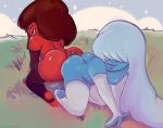  ass_to_ass cartoon_network double_dildo ruby_(gemstone) ruby_(steven_universe) sapphire_(gemstone) sapphire_(steven_universe) steven_universe yuri 