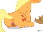 animated anus applejack cutie_mark dildo equine female friendship_is_magic gif horse my_little_pony pony pussy syoee_b