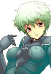 bad_id green_hair gundam gundam_00 hilling_care kannagi_kaname pink_eyes short_hair