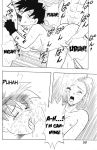 android_18 big_breasts chirigami_goya cleavage comic dragon_ball dragon_ball_z dragon_ball_z_delivery_home_video fusuma_goten futanari monochrome shouji_haruko threesome trunks_briefs vaginal videl videl_satan voyeur yuri