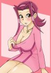 1girl akiza_izinski big_breasts breasts brown_eyes izayoi_aki red_hair short_hair solo yu-gi-oh! yu-gi-oh!_5d's yuu-gi-ou yuu-gi-ou_5d's