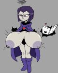 bad_anatomy breast_expansion hyper_breasts nipple_piercing raven_(dc) teen_titans teen_titans_go thesupervillainspjs